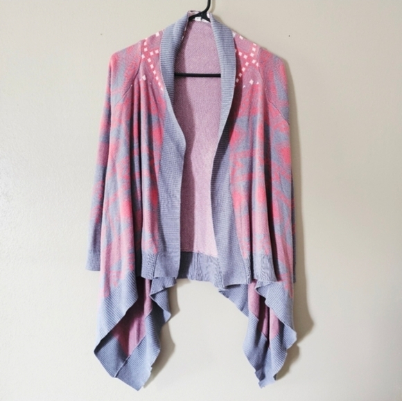 Pink Republic Aztec Print Cardigan - Picture 4 of 4